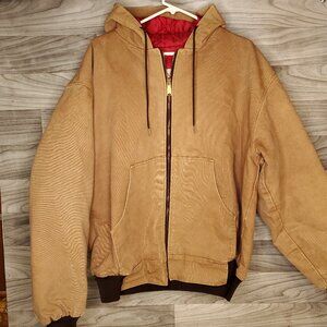 Vintage Men’s XL USA Made Ozark Mountain Apparel Duck Canvas Insulated Jacket
